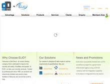 Tablet Screenshot of elid.com.my